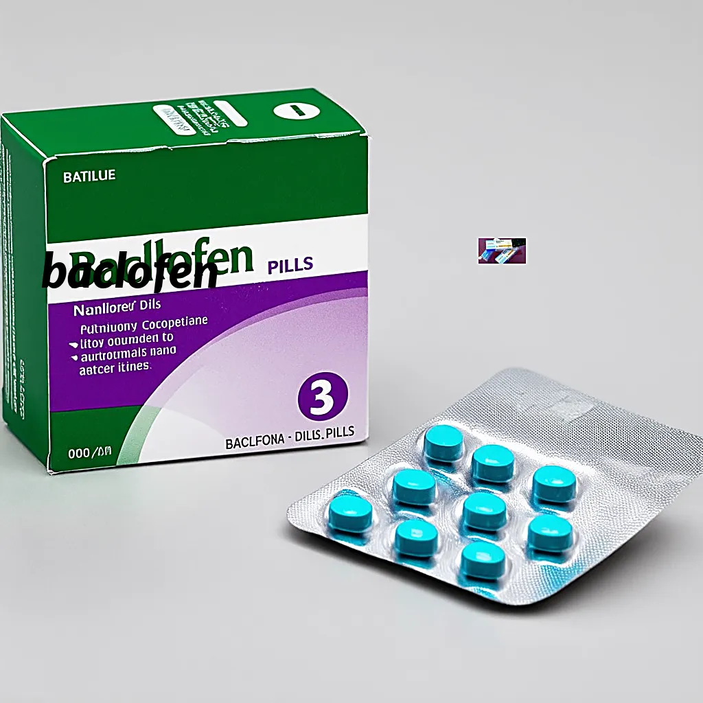 Baclofen nombre comercial y generico